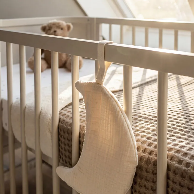 Bopita Heya Babybett - 60 x 120 cm - Oatmeal