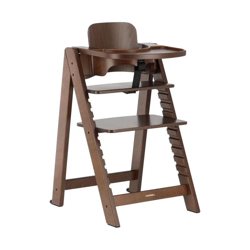 Kidsmill Up! Hochstuhl Buche Walnuss - Komplettset - 6 Mte+