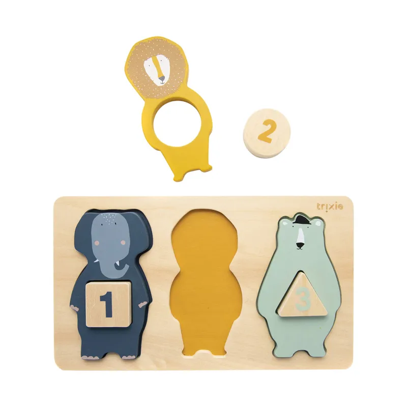 Trixie Holzpuzzle zum Zählen