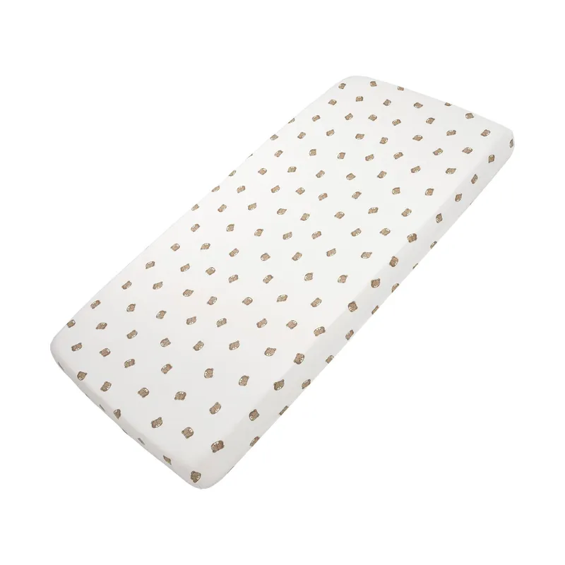 Meyco Bear Spannbettlaken - 50 x 90 cm - Jersey - Braun