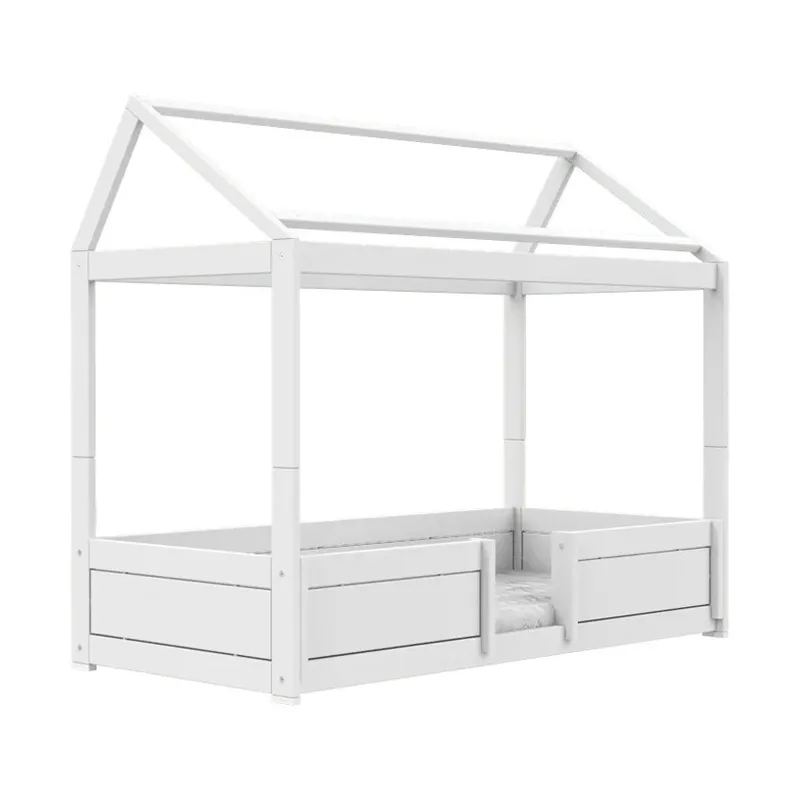 LIFETIME Kidsroom Hausbett 4‑In‑1 – Premium Lattenrost