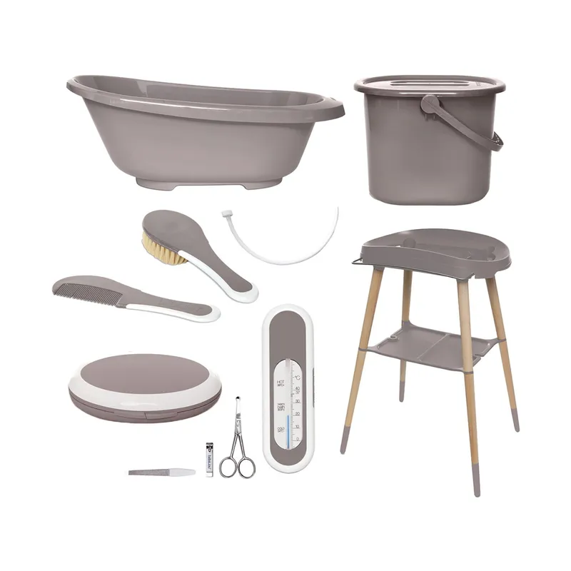 Bebe-Jou Sense Badeset – 7-teilig – Chalk Brown