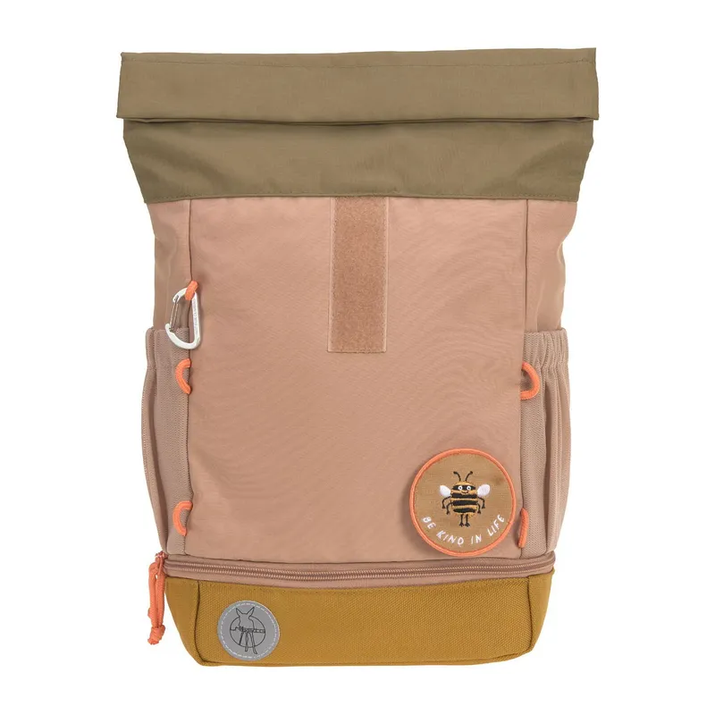 Lässig Rolltop Mini-Rucksack Nature Hazelnut
