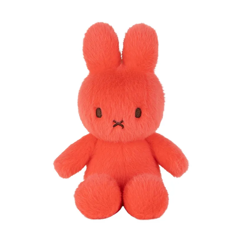 Bon Ton Toys Kuscheltier - Miffy ECO Fuzzy - 18 cm - Bright Coral