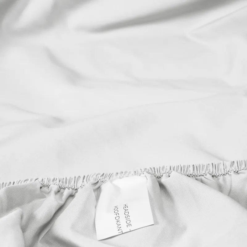 Essenza Home Premium Spannbettlaken - 90 x 210 cm - Percale - White