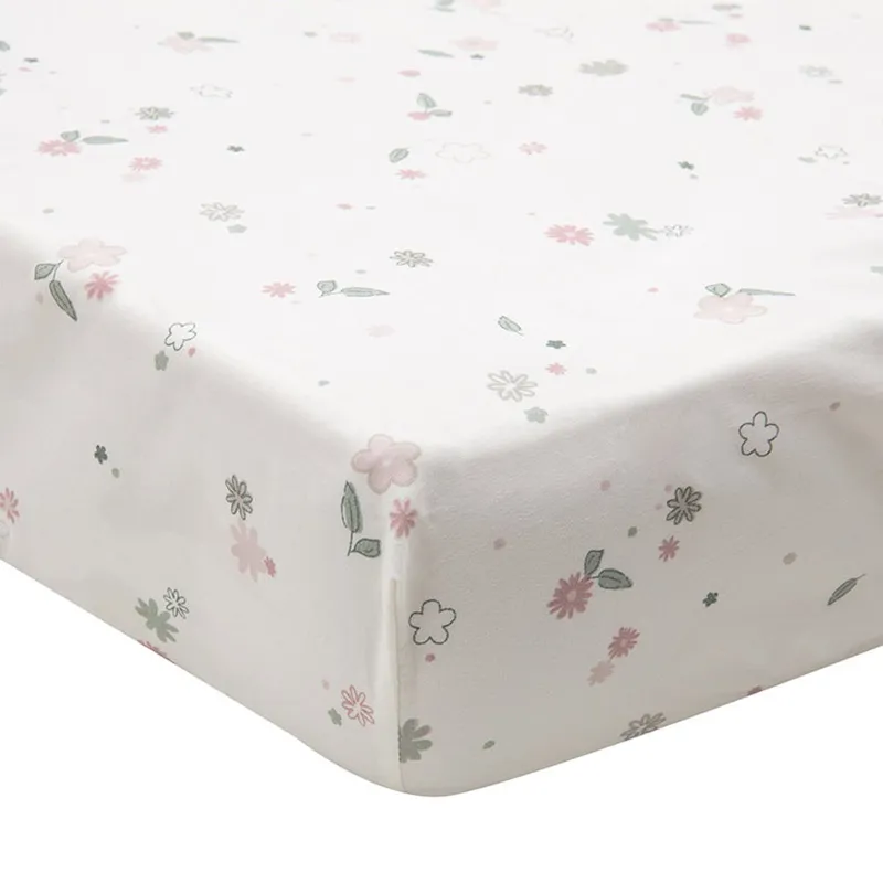 Witlof For Kids Spannbettlaken - Vintage Flowers - 40 x 80 cm