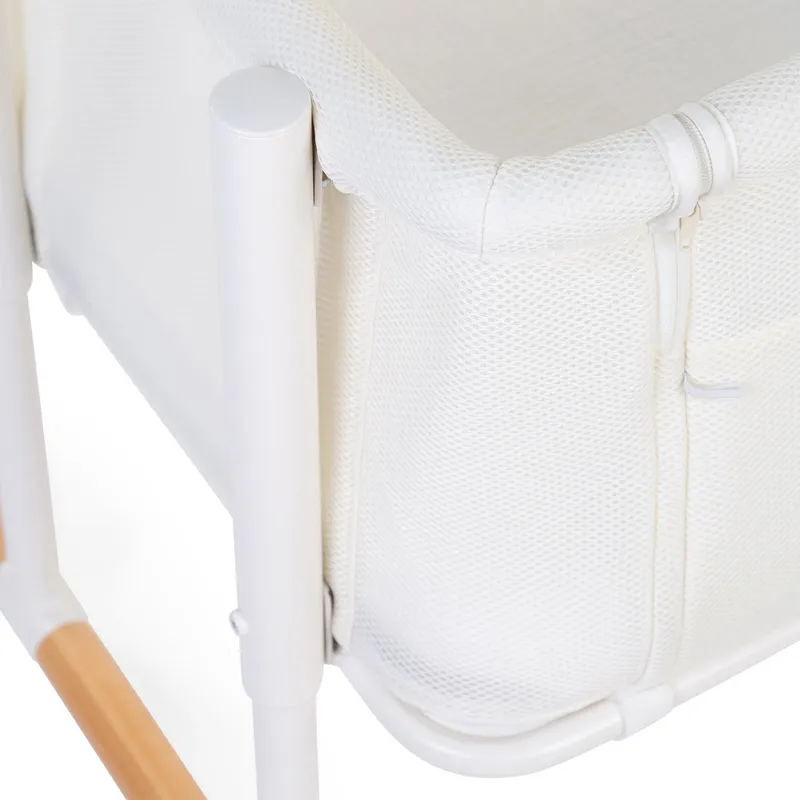 Childhome Evolux Beistellbett – Natur / Weiß