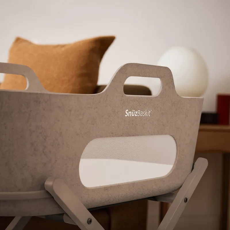 Snuz SnüzBaskit Moses Basket + Stand Set - Mocha