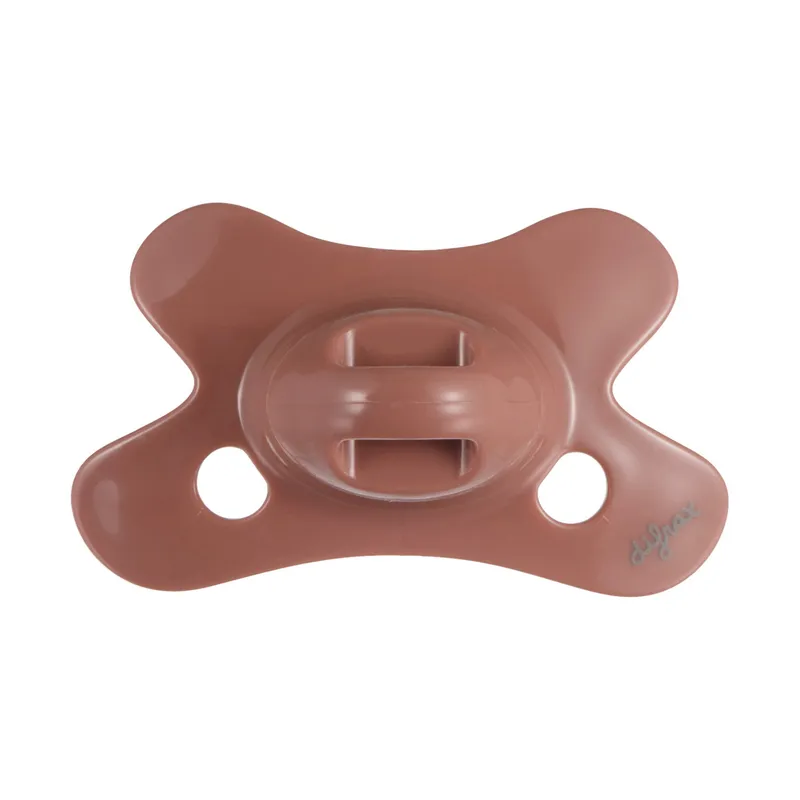 Difrax Dental Schnuller Braun 0-6 Monate