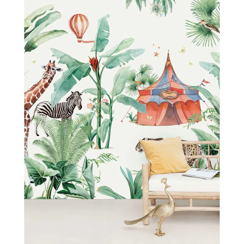 Creative Lab Amsterdam Jungle Circus Tapete 200 x 280 cm