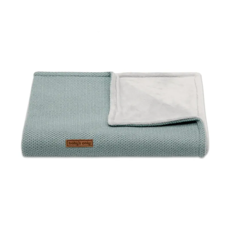 Baby's Only Classic Babydecke Stone Green 70 x 95 cm