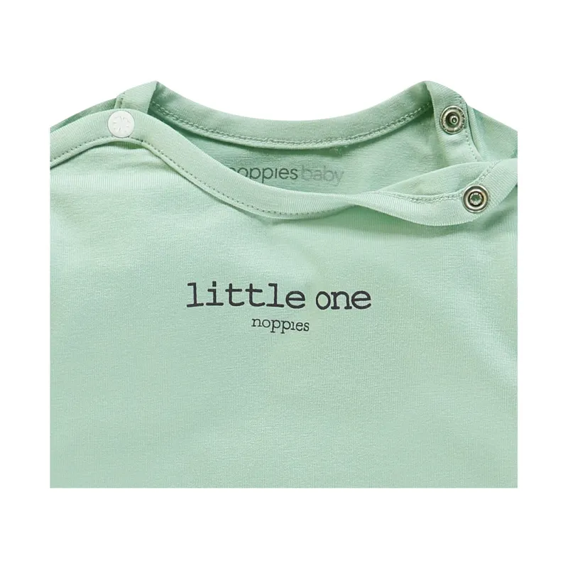 Noppies Hester Langarmshirt Grey Mint Gr. 74