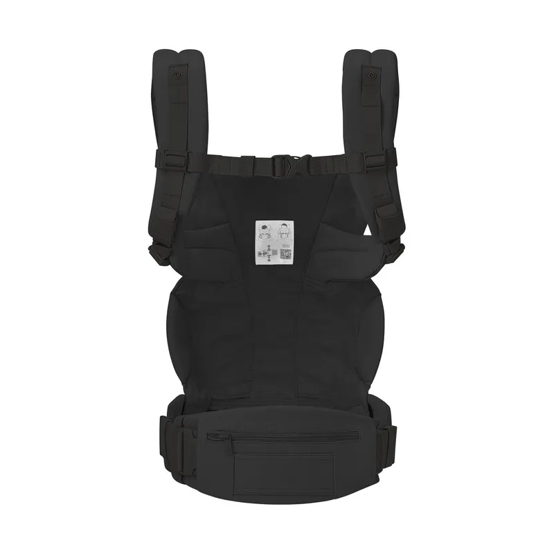 Ergobaby Omni Deluxe Cotton Babytrage - Onyx Black