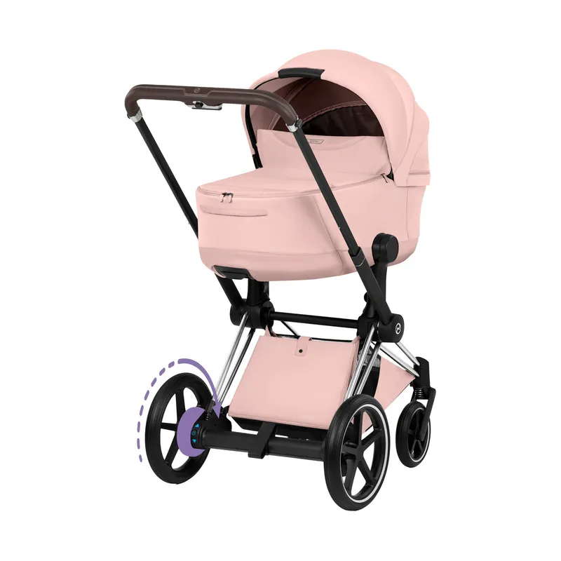 Cybex Kinderwagen 2-in-1 - e-Priam 5 Style - Chrome Brown Frame