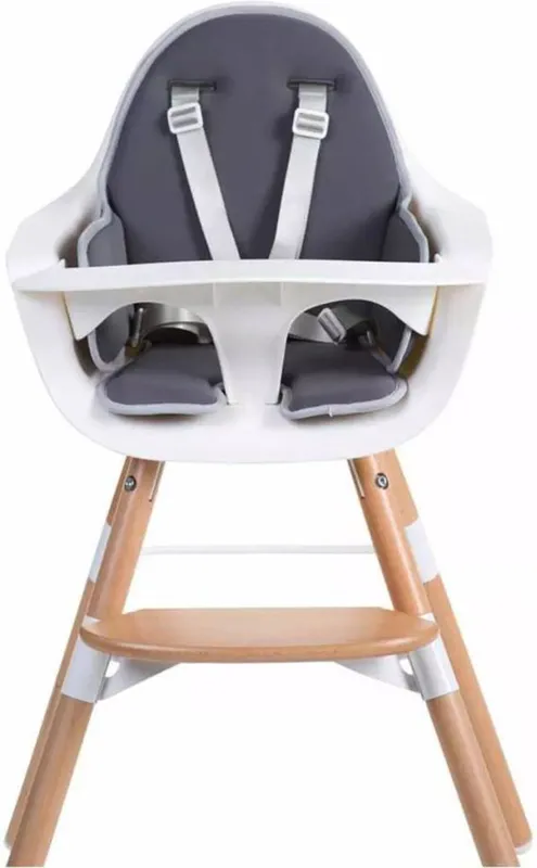 Childwood Hochstuhlverkleinerer – Evolu/Ironwood – Neopren – Dark Grey