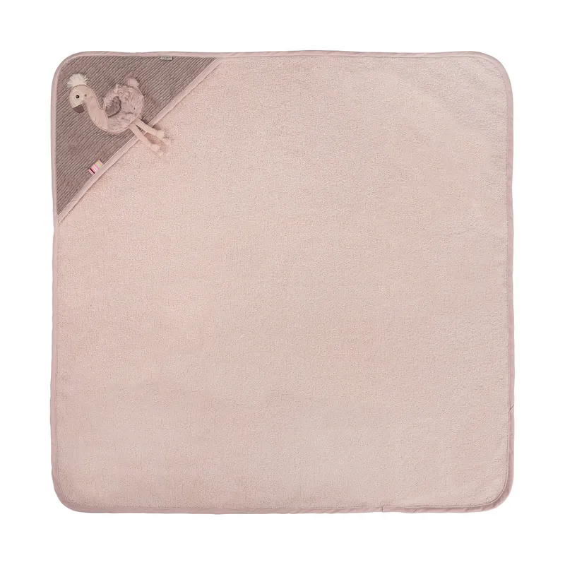 Fehn Badecape mit Kapuze - 80x80 cm