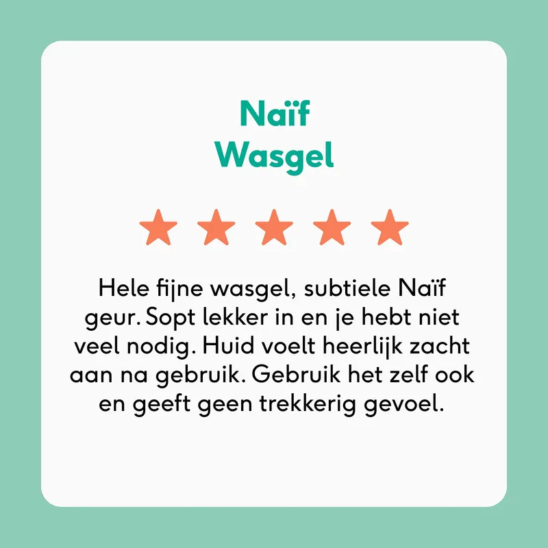 Naïf Reinigungswaschgel für Babys und Kinder 500 ml