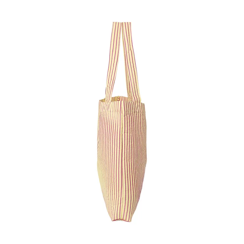 Studio Noos Poplin Wickeltasche - Butter Yellow Striped