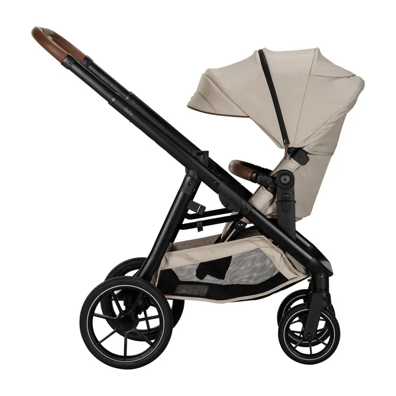 Qute Q-Journey Kinderwagen - Schwarz / Taupe