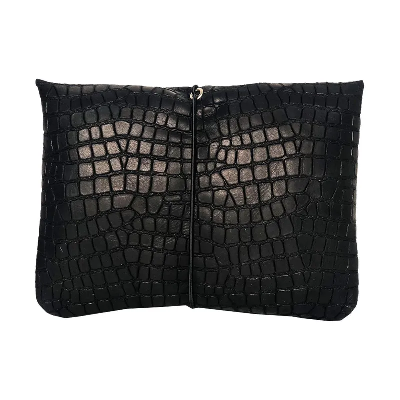 Mozz Bags Anaconda Windeltasche Schwarz