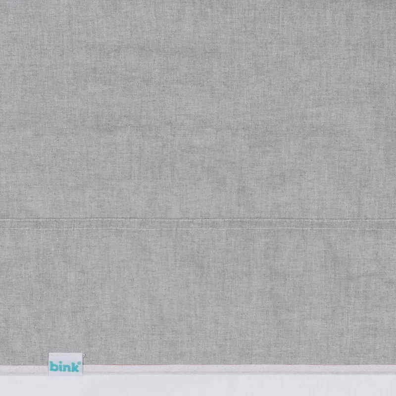 Bink Bedding Bo Bettlaken Grau 100 x 150 cm