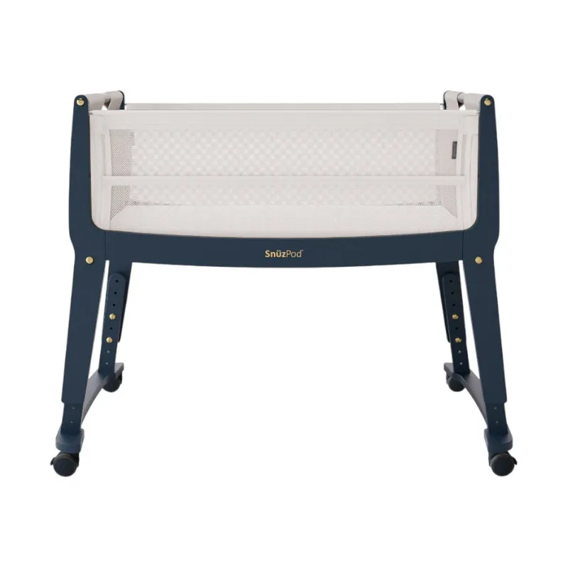 SnuzPod Studio Co-sleeper - London Navy