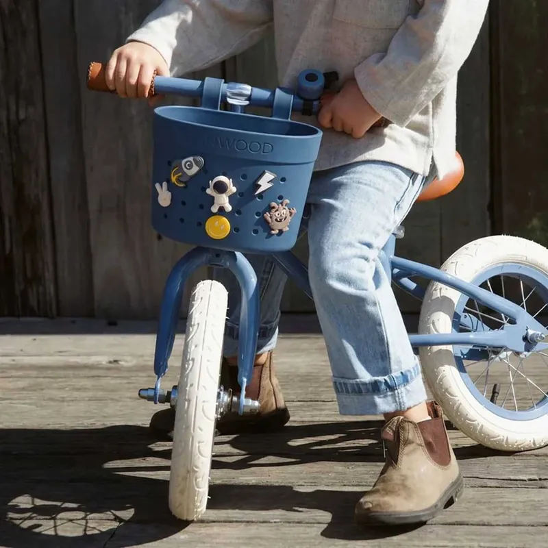 Banwood Pin & Ride Lenkerkorb - Deepsea