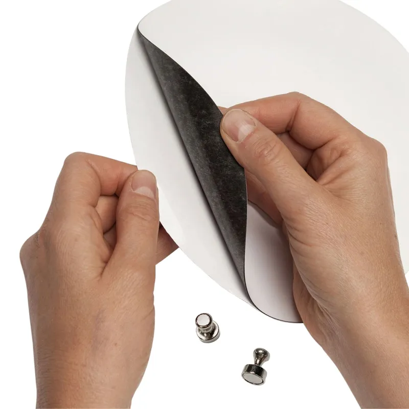 Groovy Magnets Kreis Kreidetafel Magnetaufkleber – 3 Stück