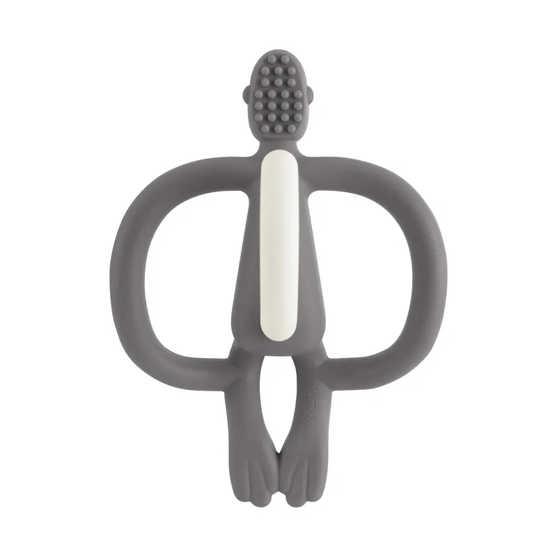 Matchstick Monkey Beißring Grau