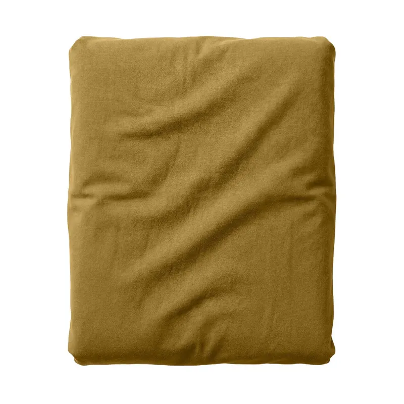Essenza Home Fine Spannbettlaken - 90/100 x 200/220 cm - Organic Jersey - Olive