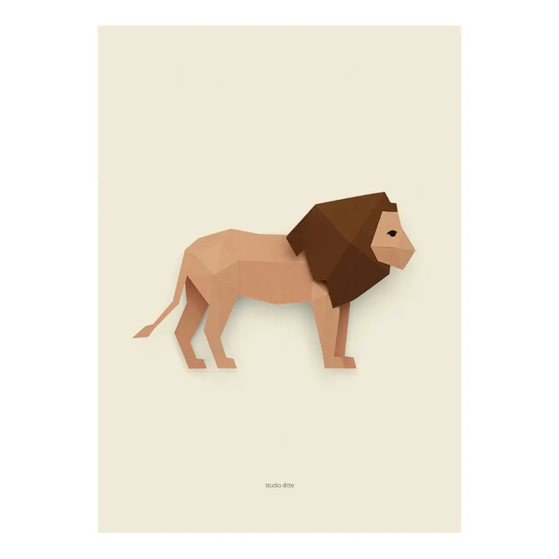 Studio Ditte Löwen Poster - 50x70 cm