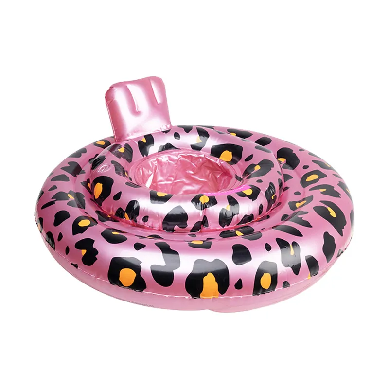 Swim Essentials Baby - Schwimmring - Rose Gold Leopard - 0-1 Jahr