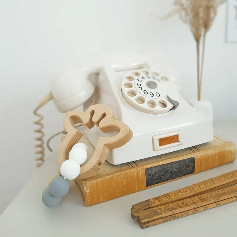 BamBam Wooden Giraffe Beißring