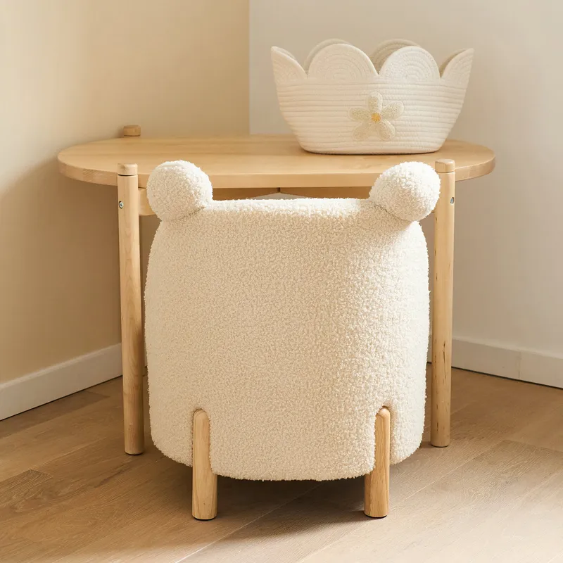 Childhome Teddy Stuhl - Offwhite