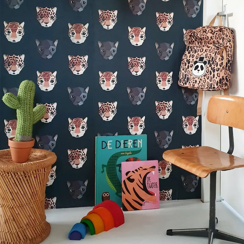 Studio Ditte Panthera Tapete Dunkel