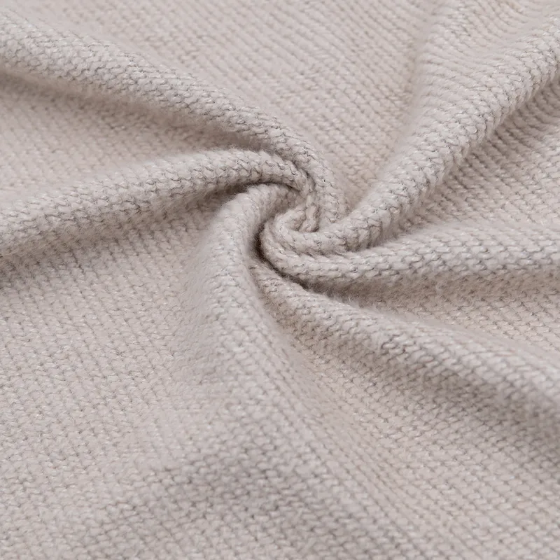 Bamboom Brushed Babydecke - 80x80 cm - Melange Sand