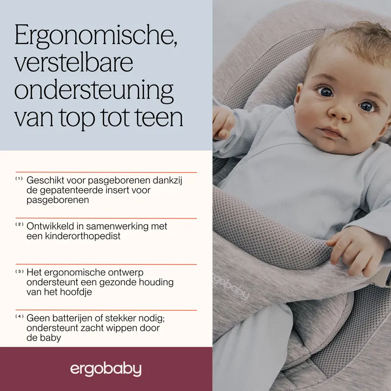 Ergobaby Evolve Wippstuhl Midnight Blue