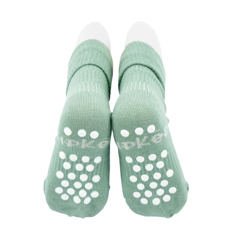 KipKep Anti Rutsch Bleib-Socken Calming Green 12-18 Mte