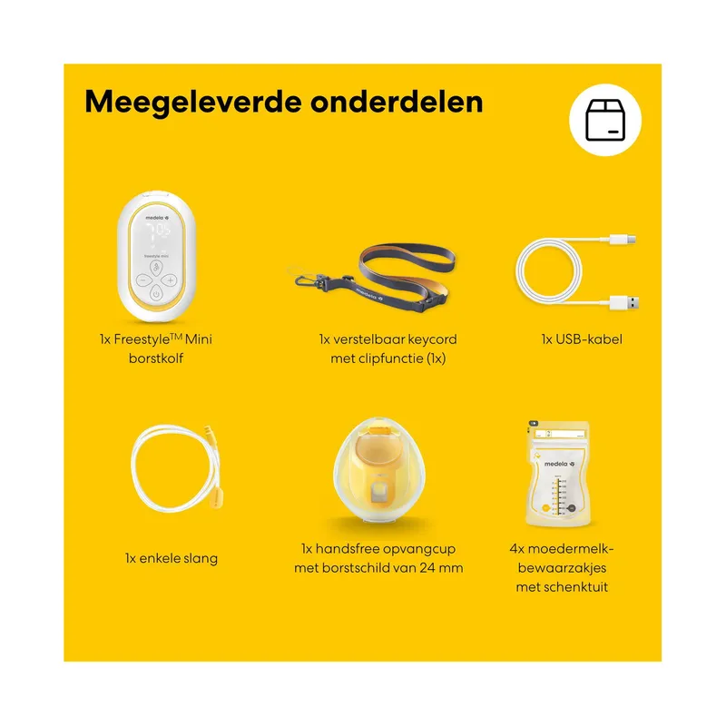 Medela Milchpumpe - Freestyle™ Mini Handsfree - Einzel Elektrisch