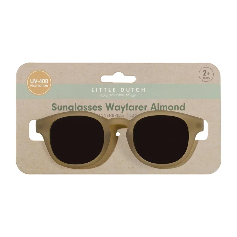 Little Dutch Wayfarer Sonnenbrille - Almond