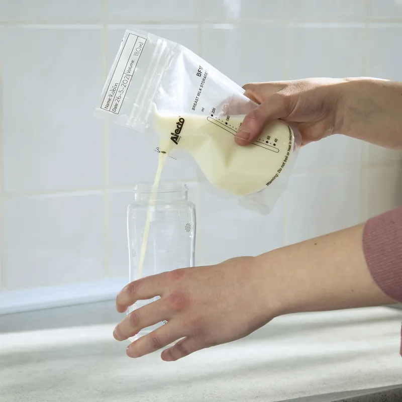 Alecto Muttermilchbeutel - BF100 - 220 ml - 100 stück