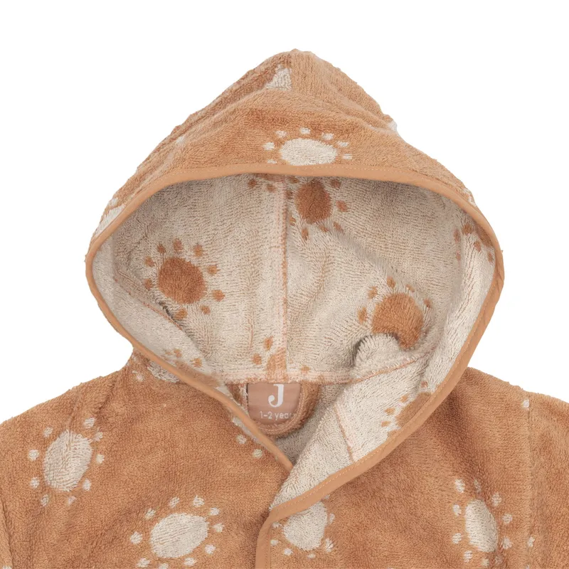 Jollein Frottee-Bademantel – Jacquard Sun – 1–2 Jahre