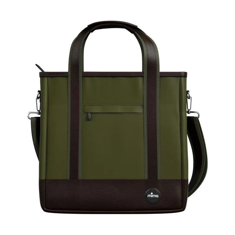 Mima Zigi Sporty Wickeltasche Olivgrün