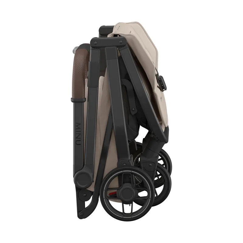 UPPAbaby Buggy - MINU V3 - Ada Sandstone Melange - Carbon Rahmen