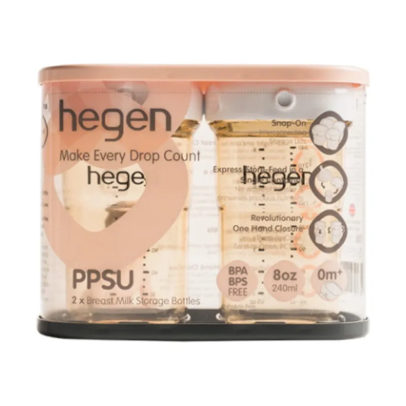 Hegen PCTO™ 240ml/8oz Breast Milk Storage PPSU (2-pack)