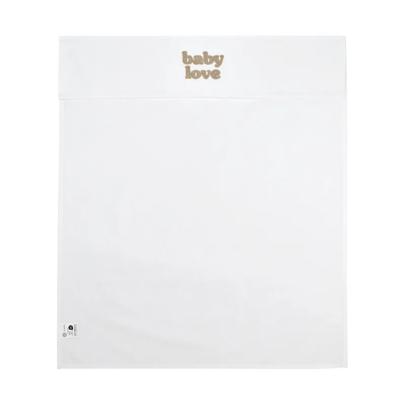 Meyco Baby Love Wiegenlaken - 75 x 100 cm - Sand Melange