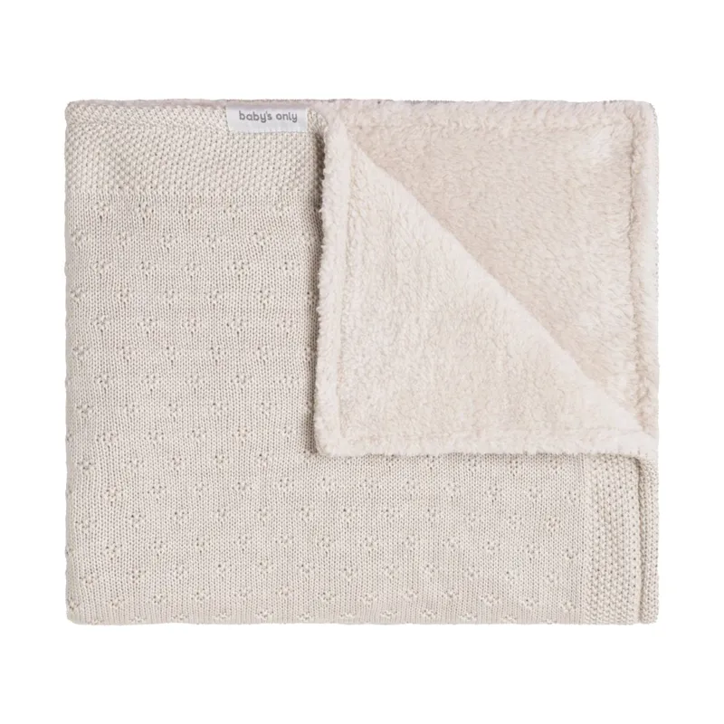 Baby's Only Teddy Mood Babydecke - Warm Linen