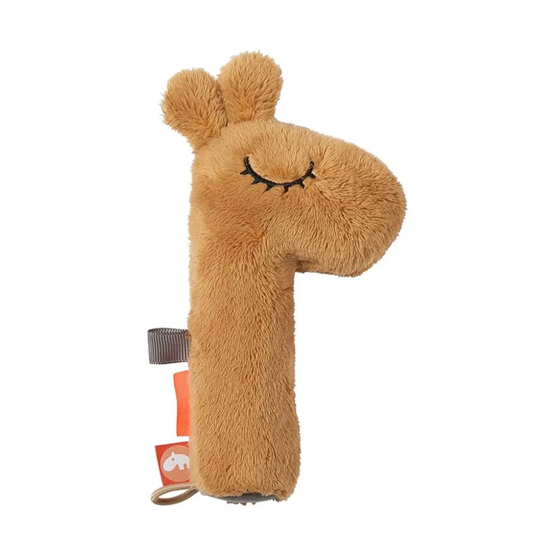 Squeaker rattle Raffi mustard 4303414