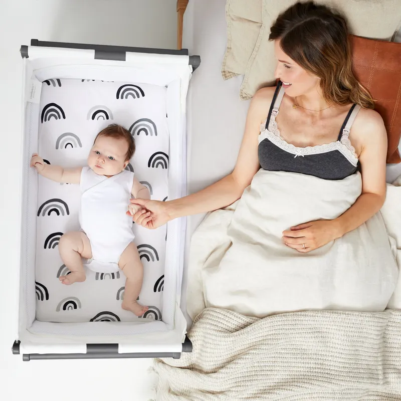 SnuzPod3 Co-Sleeper Slate