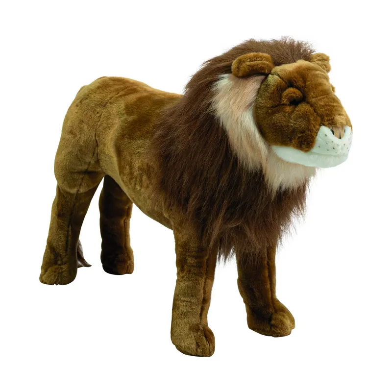 Wild & Soft Plüsch Löwe - Stehend - 62 cm - Braun